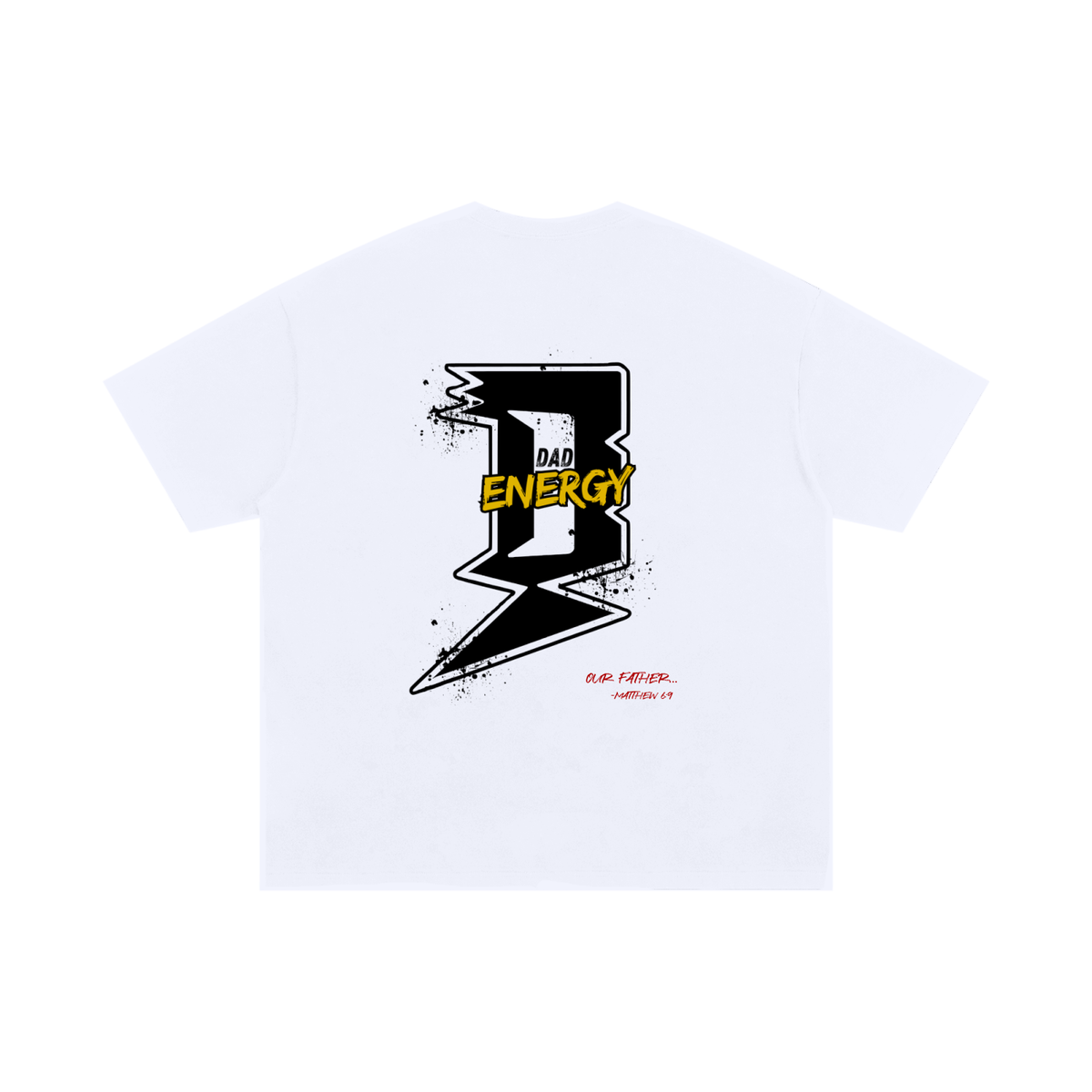 Oversized 'Dad Energy' T-Shirt