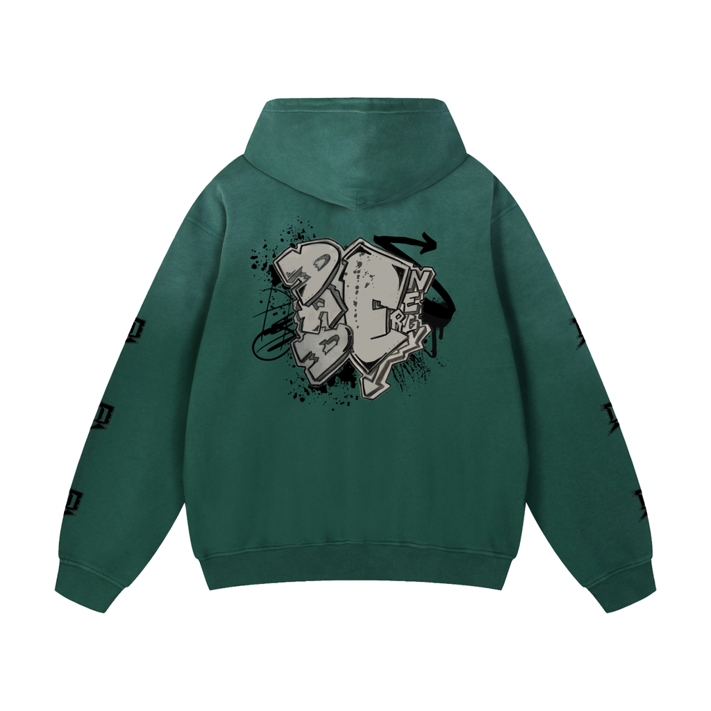 Ombre Graphic Hoodie