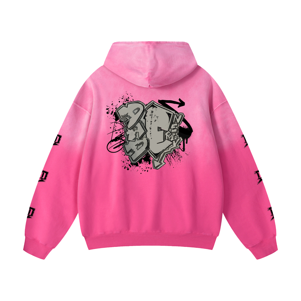 Ombre Graphic Hoodie