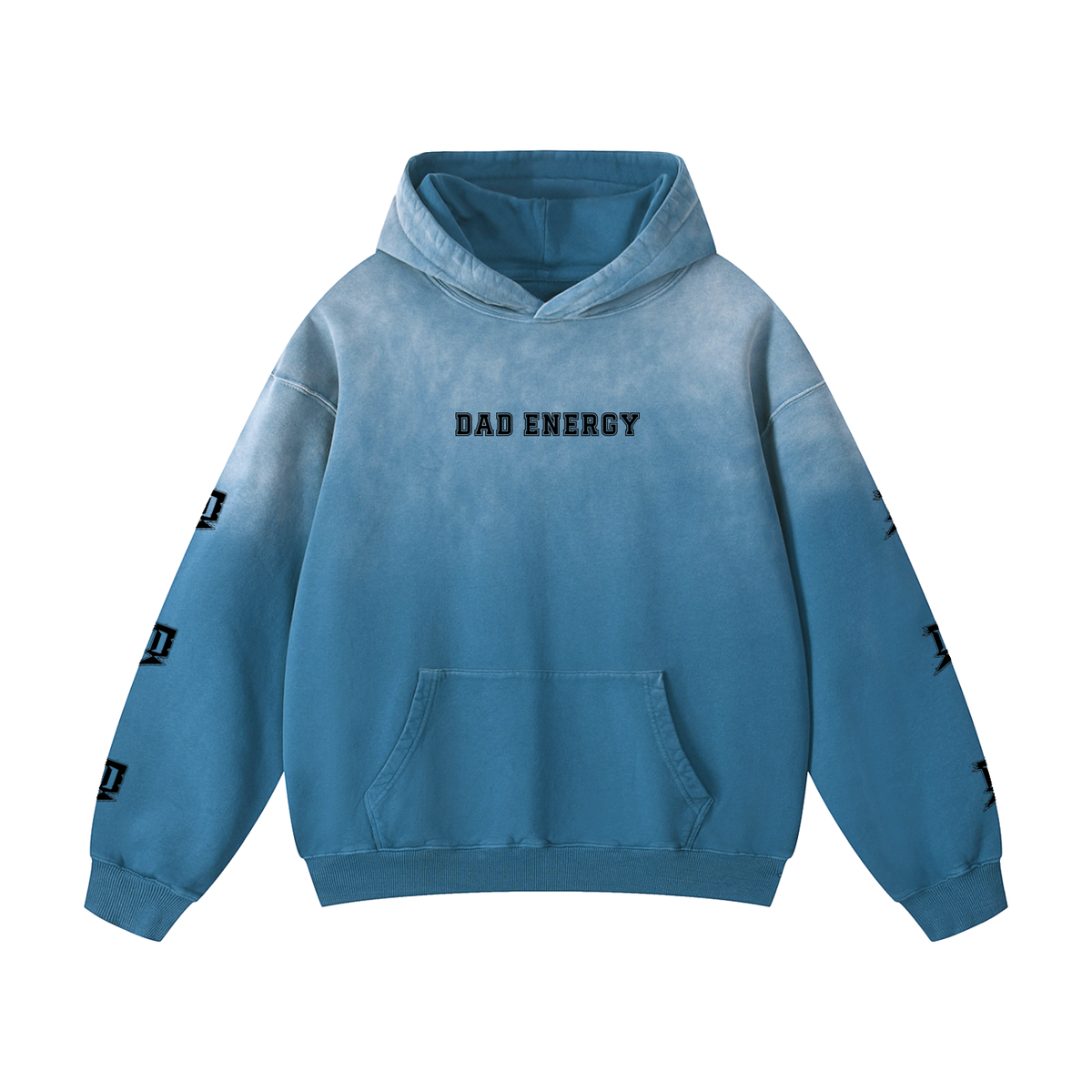 Ombre Graphic Hoodie