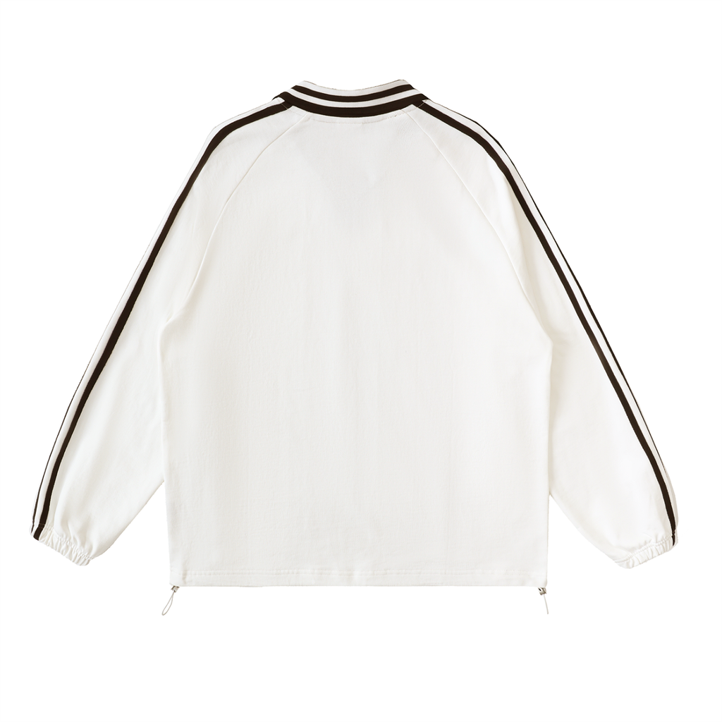 Cross Collared Sweatshirt