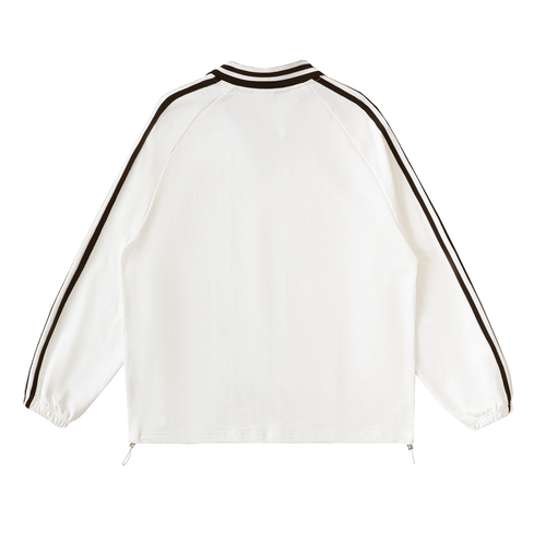 Cross Collared Sweatshirt